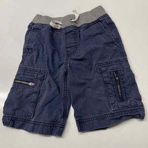 Hanna Andersson Kids Cargo Shorts | Navy | Size 5